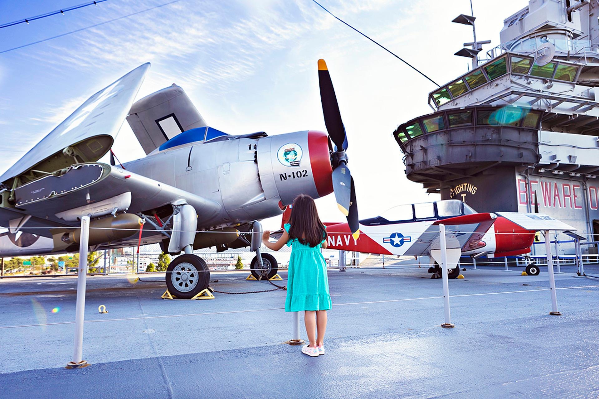 Intrepid Museum Plane